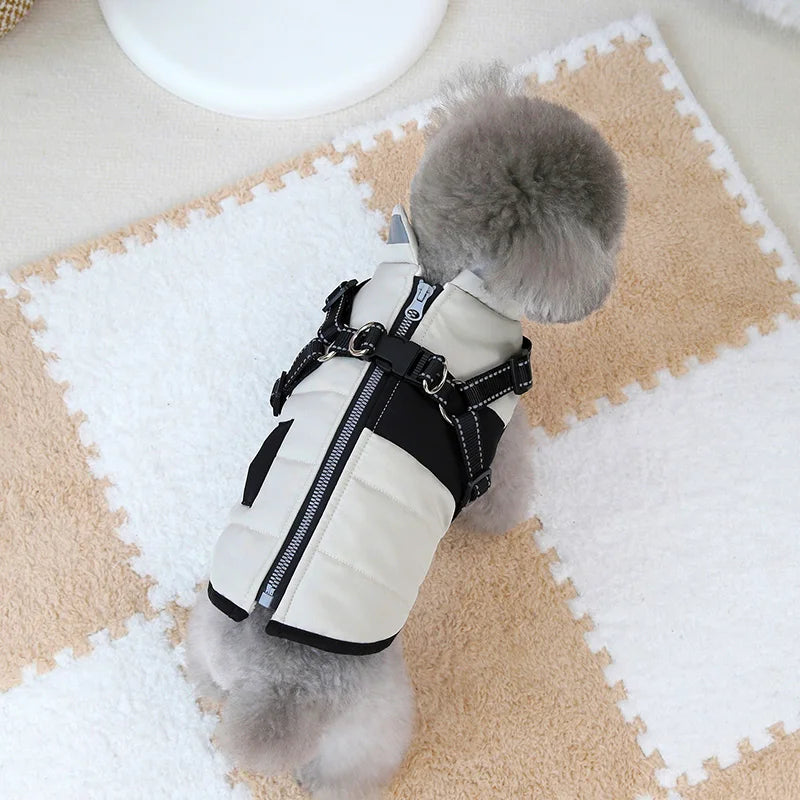 Winter Warm Pet Dog Clothes Reflective Puppy Jacket Thickened Pet Clothes for Small Medium Dogs Chihuahua Yorkie Clothing