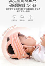Infant Toddler Cartoon Mesh Safety Helmet Baby Kids Head Protection Hat for Walking Crawling Children Learns To Walk Bump Caps