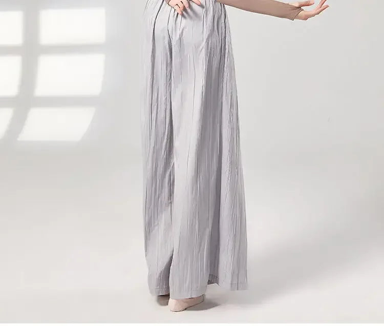 Modern Dance Practice Suit New Wide-leg Pants Chinese Classical Dance Suit Shape Female Teacher Dance Pants in Class