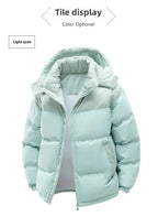 High Quality Thickened Cotton Jacket for Men Winter Windproof Warm Hooded Coat Couple Casual Wear Chinese Brand Outerwear