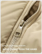 High Quality Thickened Cotton Jacket for Men Winter Windproof Warm Hooded Coat Couple Casual Wear Chinese Brand Outerwear