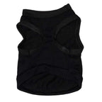 Police Suit Cosplay Dog Clothes Black Elastic Vest Puppy T-Shirt Coat Accessories Apparel Costumes Pet Clothes for Dogs Cats