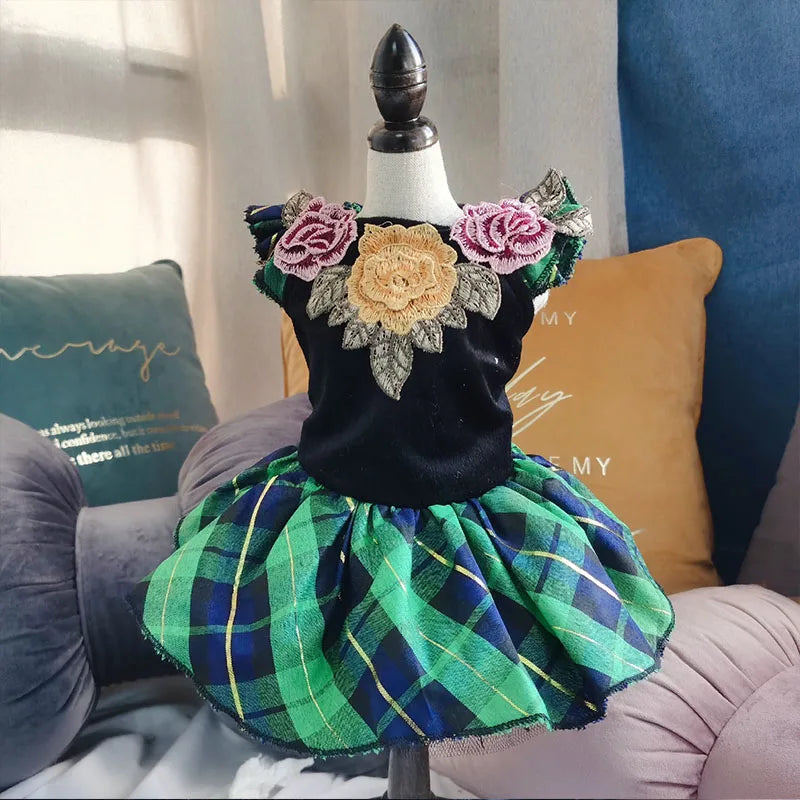 Summer Pet Clothes Wedding Dog Dress For Dogs Skirt Summer Princess Dog Dresses Clothes For Dogs Skirts York Pet Chihuahau Dress