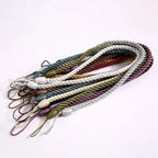 2Pcs Handmad Curtain Woven Tiebacks Ins Style Light Luxury Curtains Binding Rope Easy to Use Curtains Tied Strap