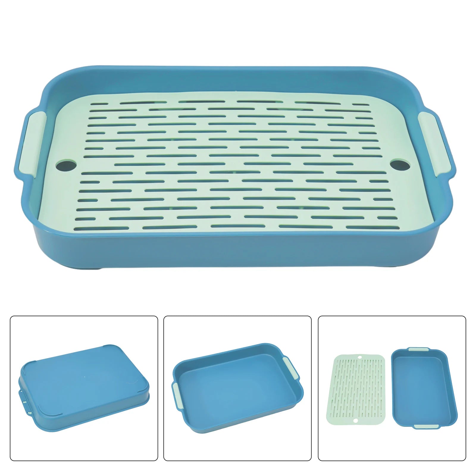 Medium Rabbit Litter Box Bunnies Corner Toilet Box For Ferret Hamster Dragon Cat Guinea Pig Dutch Pig Supplies