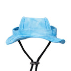 Dog Hat Cat Sunscreen Hats Cute Cap Outdoor Sports Hat with Ear Holes Adjustable for Small and Medium Dog Large Dogs Clothing