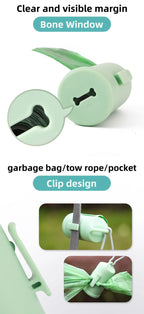 Dog Poop Bags Dispenser for Small Medium Large Dogs Pets Mini Travel Garbage Bag Box Outdoor Waste Bag Holder Pet Cleaning Tools
