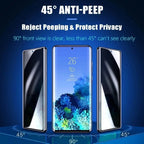 3Pcs For Privacy Hydrogel Film Xiaomi Redmi Note 13 4G Screen Redmi Note 13 Pro 5G Redmi Note 13 Pro Screen Protector Film