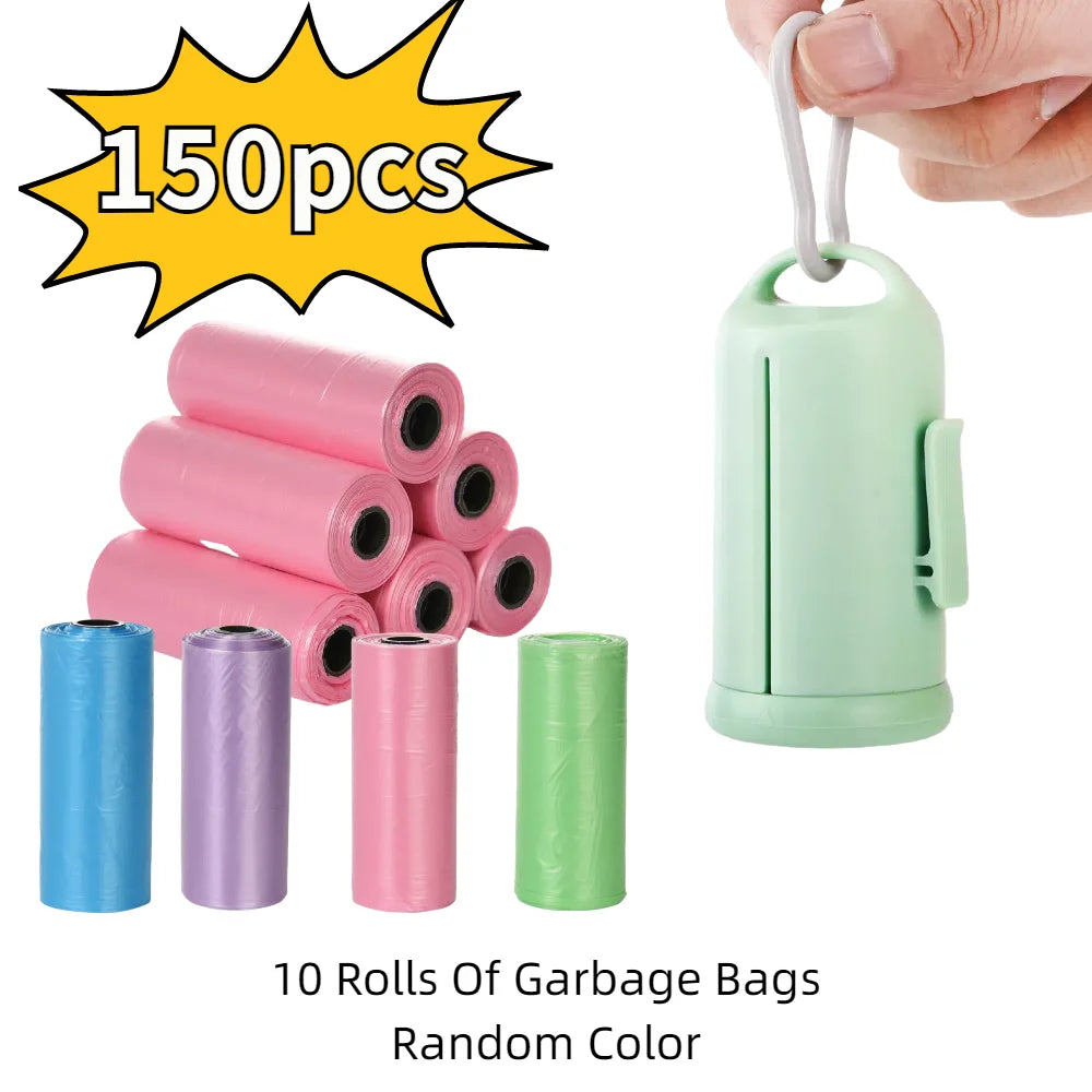 Dog Poop Bags Dispenser for Small Medium Large Dogs Pets Mini Travel Garbage Bag Box Outdoor Waste Bag Holder Pet Cleaning Tools