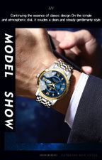 2025 Quartz Watch for Men Luxury Diamonds Gold Watch Waterproof Luminous Stainless Steel Business Men's Quartz Watch Mens Watch