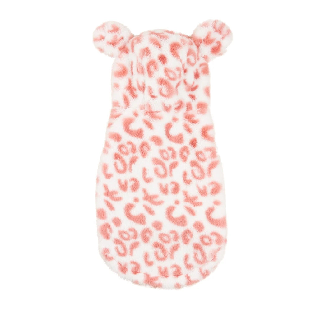 Cute Dog Hoodies Sweaters Soft Warm Fleece Puppy Sweatshirt Coat for Small Medium Dogs Chihuahua Yorkie Poodle Winter Pajamas