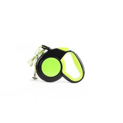 3M/5M/8M Dog Leash with Reflective Stitching,Heavy Duty Retractable Dog Leash One Button Lock and Release for Small To Large Dog