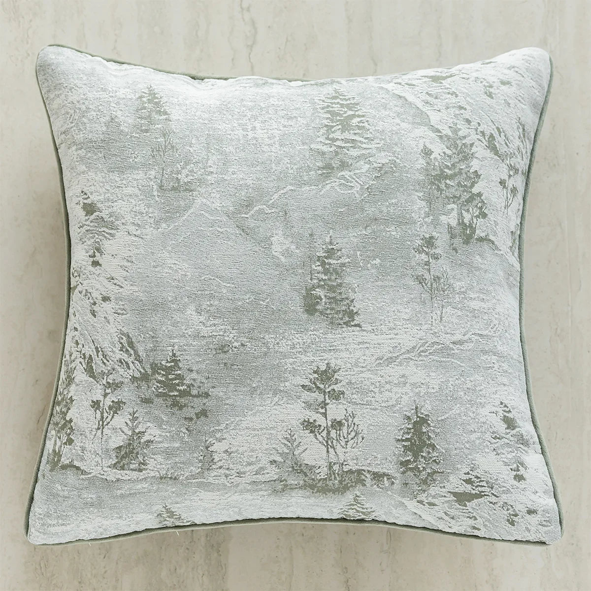 45X45CM Green Retro Throw Pillow Cover French Light Luxury Stamping Waist Cushion Cover Decor Home Decorative Pillowcase