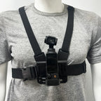 Chest Harness Mount Strap Expansion Adapter Fixed Frame Bracket For DJI OSMO Pocket 3 Action Camera Accessories