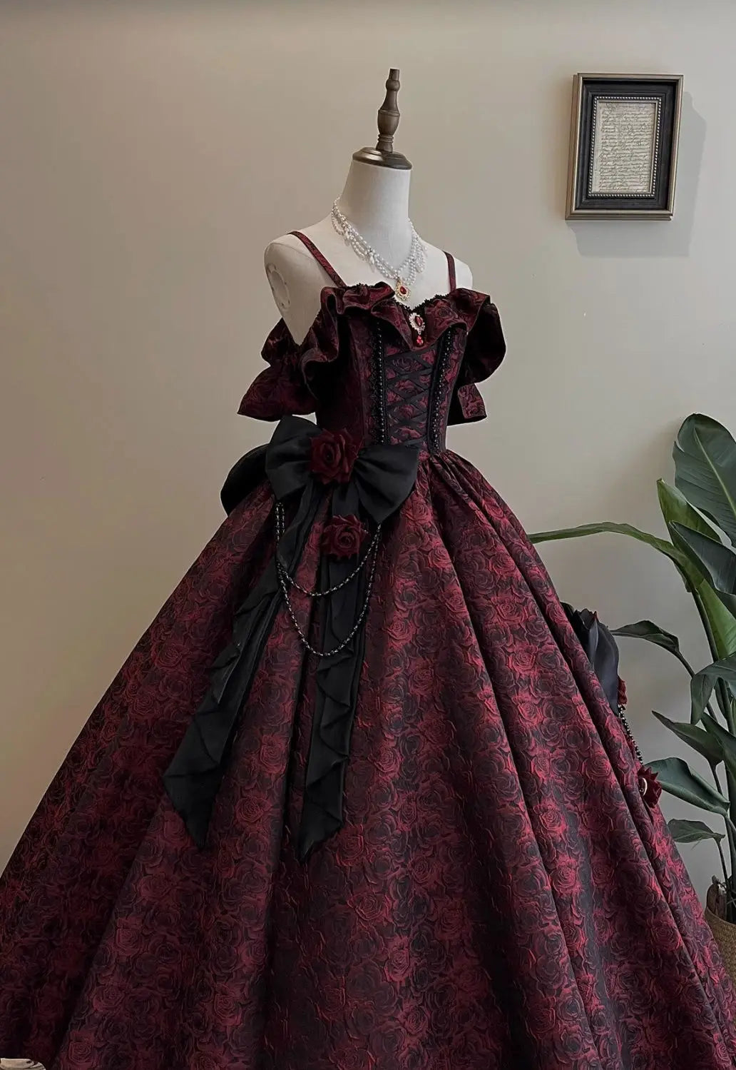 Japan Pink Lolita Wedding Floor-Length Dress Gorgeous Adult Formal Dress Heavy Industry 2024 New