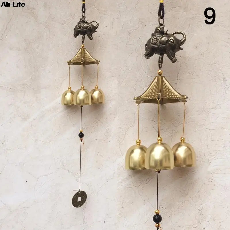 1PC New Lover Bird Dophin Valetines Gifts Plastic Dophin Wind Chime Bell Garden Living Decor Ornament Home Garden Decor
