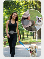 Silicone Dogs Treat Bag Pet Portable Dog Training Waist Bag Outdoor Feeder Puppy Snack Pouch Food Reward Storage Bag with Belt