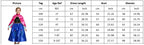 Summer Fancy Queen Elsa Anna Costume Girls Princess Dress Toddler Halloween Cosplay Party Vesidos For 2-10 Years