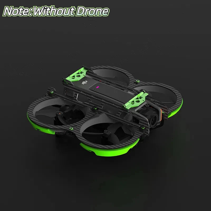 Real Carbon Fiber for Dji Avata 2 Full Protection Lightweight Anti-Fall Drone Guard Armor Protective Armor Kit Drone Accessories