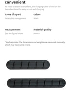 Self-Adhesive Power Cord Cord Manager Fixed Chuck Plug Mouse Cable Headset Winder Mobile Phone Data Cable Card Silicone Desktop