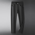 WhiteJeans Men's High-End European Style Jeans Lightweight Luxury Trendy Long Pants Business Casual Pants For Spring 2024