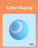 Interactive Cat Toy Ball Rolling Balls Pet Kitten Cats Teaser Automatic Electric Smart Game Plush Toys Play Stimulator Training