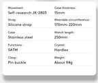 Luxury Automatic Watches Mens Mechanical Watch Bracelet Accessories  Waterproof Stainless Steel Clock Relogio