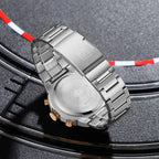 NAVIFORCE Man Quartz Top Brand Watch Luxury Luminous Chronograph Wristwatch Stainless Steel Waterproof Men Date Calendar Clock