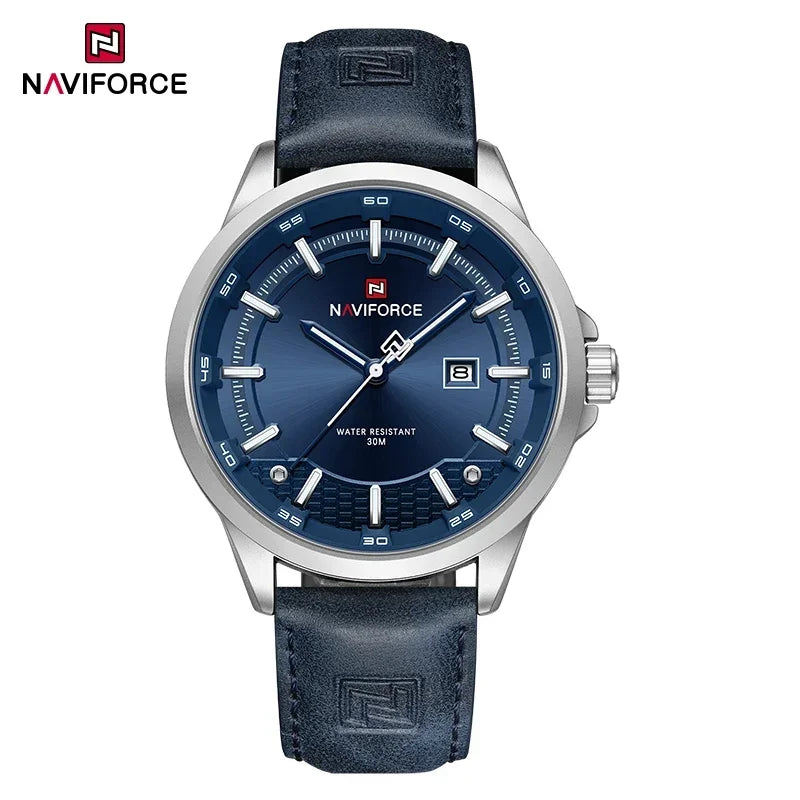 NAVIFORCE Men's Watches Business Calendar Waterproof Luminous Number Quartz Wrist Watches Clocks Gift Relogio Masculino 2025
