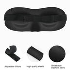 50pcs 3D Sleeping Mask Eye Mask Eyepatch Eye Shade Cover Block Out Light Soft Eye Care for Travel Home Use mascara para dormir
