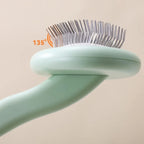 Dog Comb Pet Hair Remover Dogs Brush Stainless Steel Combs for Dogs Hair Knot Opening Dog Grooming Massage Brush Pet Supplies