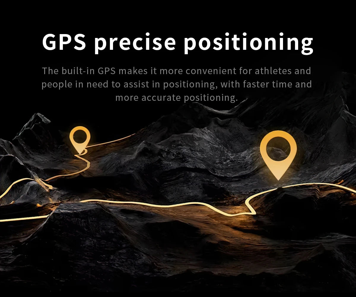 Men New Outdoors Sports Military GPS SmartWatch 10ATM Waterproof 730mAh High Battery Compass NFC HD Call For Huawei Xiaomi Watch