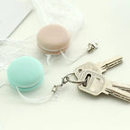 Cell Phone Screen Wipe Macaron Shape Cleaning Cloth Pendant Multifunction Cleaning Tools Glasses Lens Cleaner Key Pendant Gift
