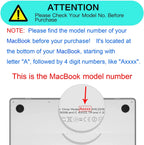 Laptop Sleeve Case Waterproof Notebook Carrying Case for MacBook Pro 13 14 15 16 M4 M3 M2 M1 Hard Shell Computer Handbag Cover