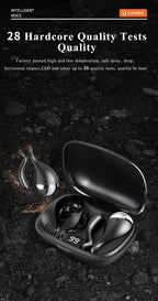 Gionee JL007 Ear Clip Equalize Earphones Wireless Bluetooth Earbuds ENC Noise Reduction Headphones with Mic Smart Equalizer App