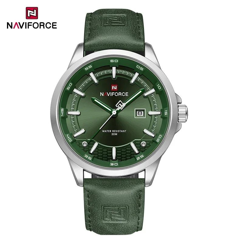 NAVIFORCE Men's Watches Business Calendar Waterproof Luminous Number Quartz Wrist Watches Clocks Gift Relogio Masculino 2025