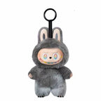Bubble cloth vinyl blind box version 3.0 three-generation plush doll fashion tide play cute birthday gift pendant keychain.