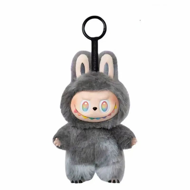 Bubble cloth vinyl blind box version 3.0 three-generation plush doll fashion tide play cute birthday gift pendant keychain.
