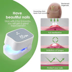 1pcs Effective Rechargeable Nail Fungus Remover Nail Fungus Cleaning Laser Device Repair Damaged Discolored Thick Fingernails