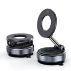 360° Vacuum Strong Suction Cup Magnetic Car Phone Holder for All Smartphones & All Car Models adjustable for Mirror Shower Gym