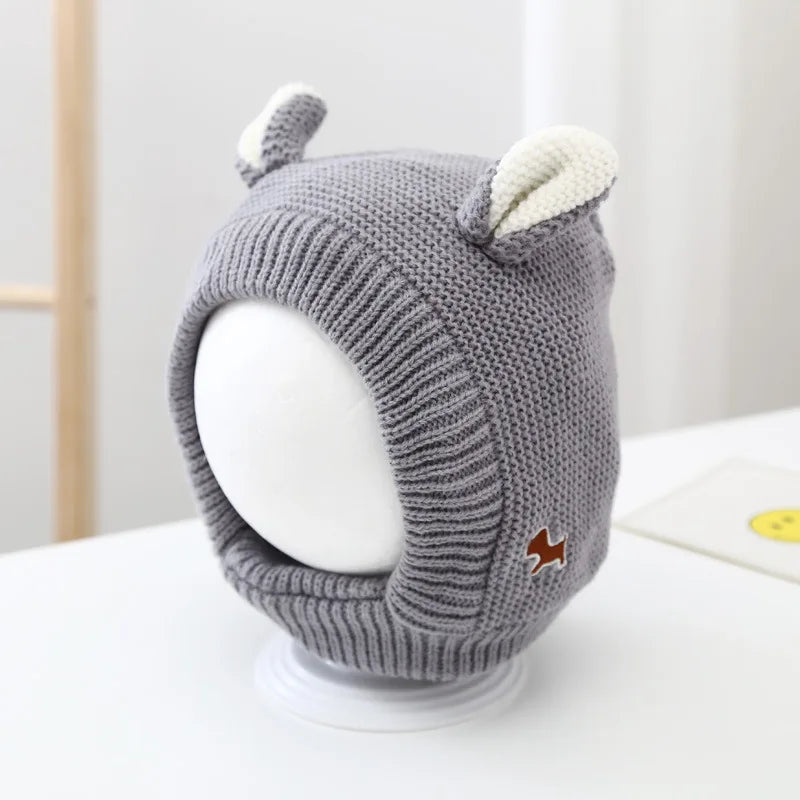 Quiet Dog Ear  Pet Ears Covers Knitted Hat Relief Winter Warm  Hat for dogs warm pet puppy dog ears in winter Christmas Gift