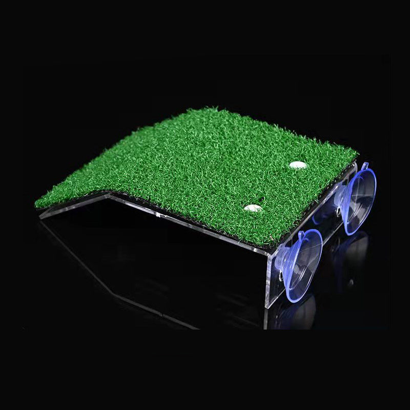 S/M/L Size Turtle Platform Float Decoration Terraces Grass Ramp Reptile Resting Moss Island Aquarium Accessories Habitat Decor