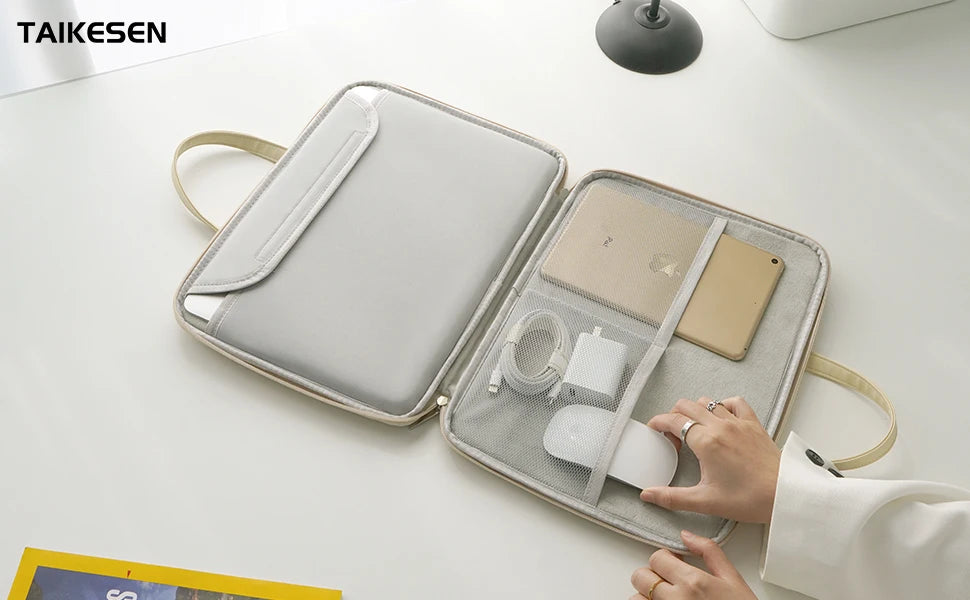 Laptop Bag Case 13.3 14 15 15.6 inch Cover For MacBook Air Pro Xiaomi Huawei ASUS Notebook Men Women Portable Handbag Briefcase