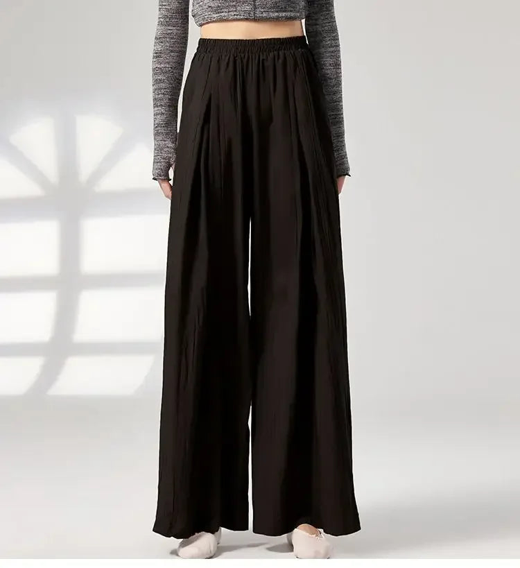 Modern Dance Practice Suit New Wide-leg Pants Chinese Classical Dance Suit Shape Female Teacher Dance Pants in Class