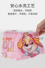 4PCS Genuine Paw Patrol Skye Girl Children Cotton Underwear Printing Panties Kids Short Panties Underpants Girls Briefs Panties