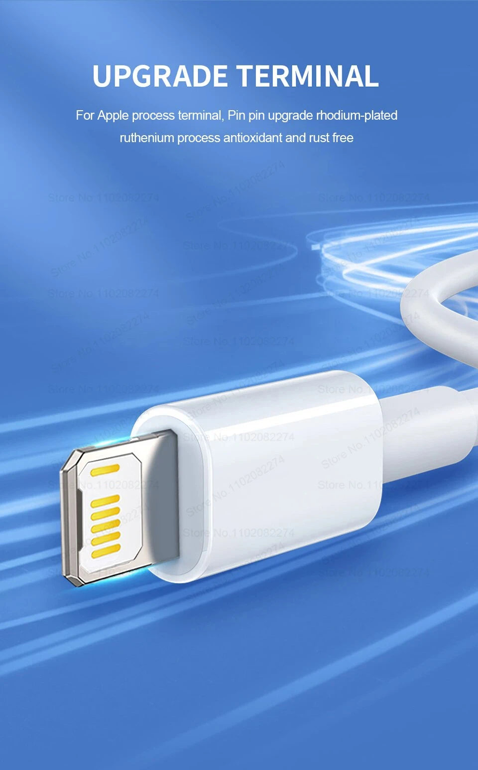 PD 35W USB Cable For iPhone 16 15 14 13 12 11 Pro Max 7 8 Plus XS XR Fast Charging USB C Cables 2M Date Wire Charger Accessories