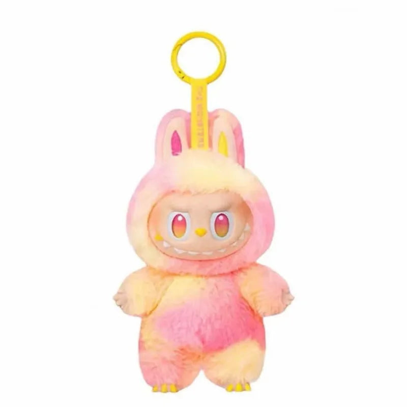 Bubble cloth vinyl blind box version 3.0 three-generation plush doll fashion tide play cute birthday gift pendant keychain.