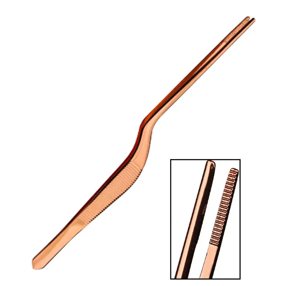 1Pcs Stainless Steel Medical Tweezers Professional Ear Cleaner Care Ear-Pick Tool Top Quality Bending Tools Cleaning Earwax Pick