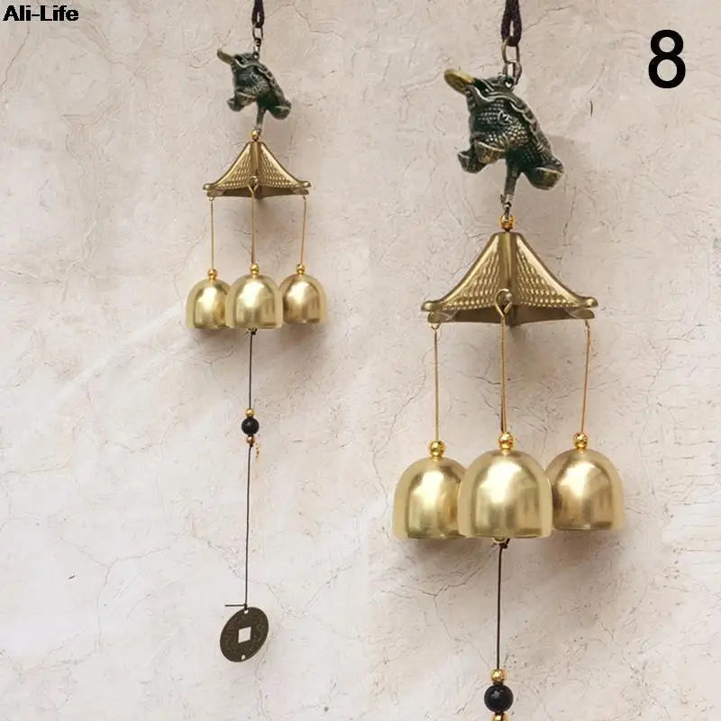1PC New Lover Bird Dophin Valetines Gifts Plastic Dophin Wind Chime Bell Garden Living Decor Ornament Home Garden Decor