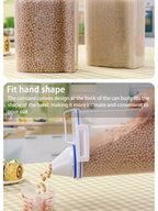 New Premium Pet Food Storage Container Large Capacity With Airtight Seal - Durable  Easy Clean & Stylish Design For Dogs & Cats